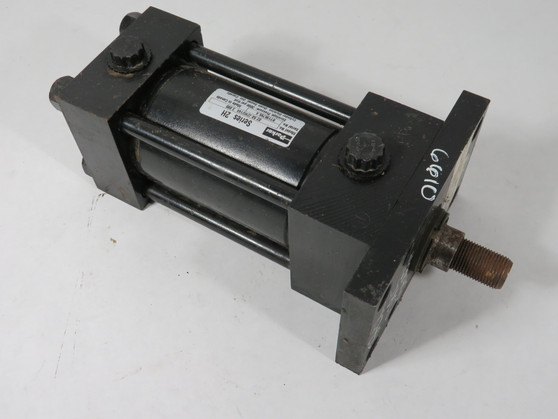 Parker 02.50J2HU14A3.000 Hydraulic Cylinder 2.5" Bore 3" Stroke USED