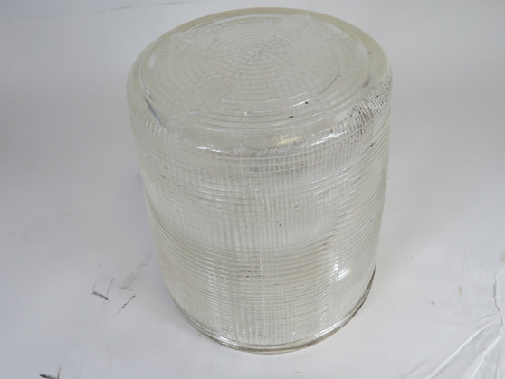 Holophane 4541 Glass Light Fixture Enclosure USED