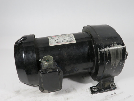 Dayton AC Gearmotor 42.8:1 700lb-in 1/2HP 208/230/460V 3Ph 2.2/1.1A 60Hz USED