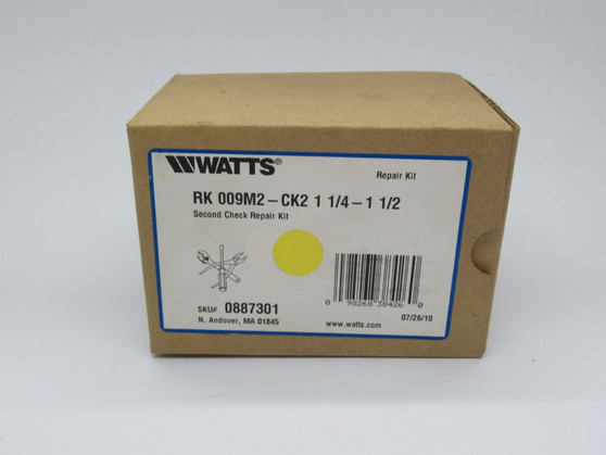 Watts RK009M2-CK2-1-1/4-1-1/2 Second Check Repair Kit 1-1/4"-1-1/2" NEW