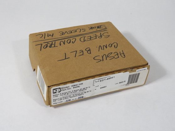 KB Electronics KBIC-120 9429L DC Motor Control 1/100-1/2HP 115V 6ADC 9AAC NEW