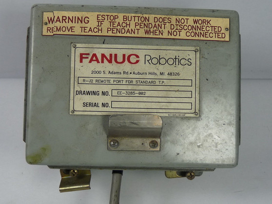 Fanuc EE-3285-002 R-J2 Remote Port for Standard T.P  USED