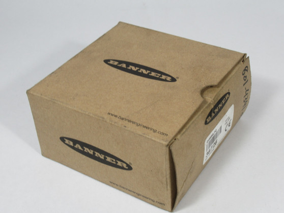 Banner 36726 Q45BB6LPQ Rugged Rectangle Sensor 0.15-6m 10-30VDC SHELF WEAR NEW