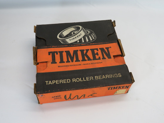 Timken 67322-20024 Tapered Roller Bearing Cup 7.75" OD 1.5" W NEW