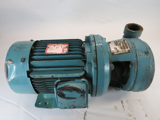 Windsor Pump Centrifugal Pump C/W Motor 5HP 3500rpm 575/600V SHELF WEAR USED