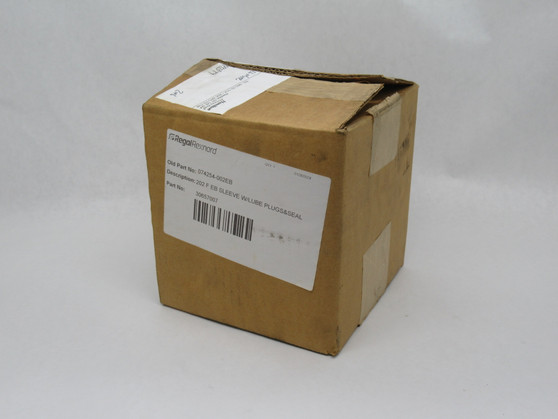 Regal Rexnord F202 EB Exposed Bolt Sleeve w/ Plugs & Oil Seal SHELF WEAR NEW