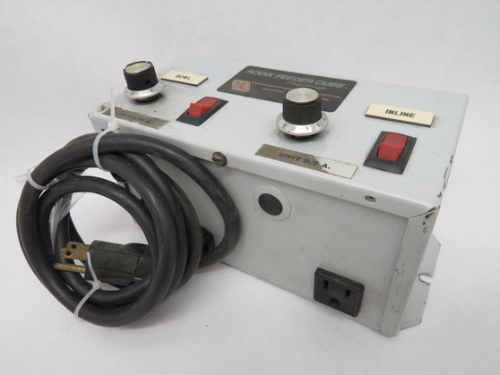 Rodix 121-845 FC-92 Optic Sensing Vibration Feeder Control SHELF WEAR USED