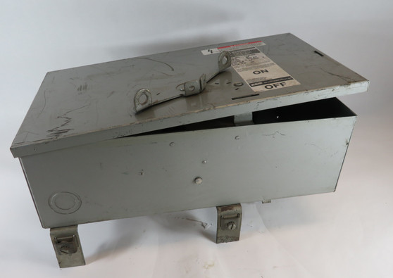Westinghouse TAP362 Fusible Switch 60A 600VAC 3P 3Ph 3W 15/50HP COS SCRATCH USED