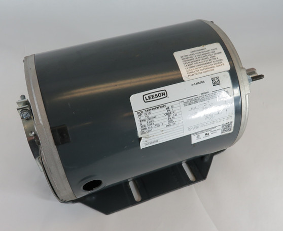 Leeson Motor 1/2-1/6HP 1725/1140rpm 115V 56 DP 1Ph 8/4.2A 60Hz USED