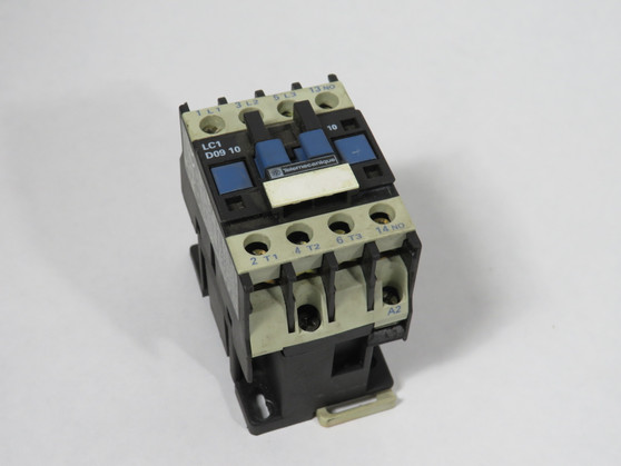 Telemecanique LC1D0910M6 Contactor 3P 1NO 25A 220V 60Hz USED