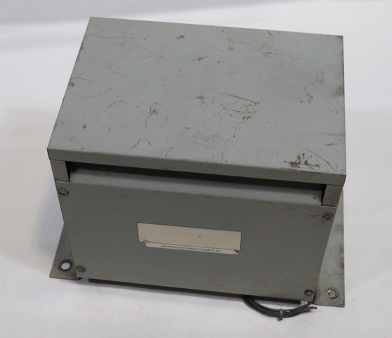 Rex Manufacturing BC3HX Transformer 3kVa 480 Delta 120Y/69 3Ph 60Hz USED