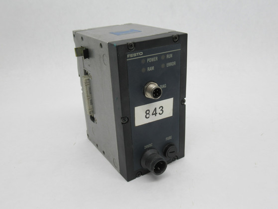 Festo 18731 ISB2-03 Solenoid Valve Control Module 24VDC USED