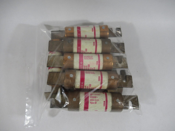 Gould Shawmut TRNR-150 Tri-Onic Time Delay Fuse 150A 250VAC Lot of 10 USED