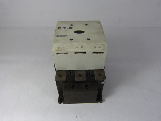 Eaton XTCE250L22A Contactor 110-250VDC 40-60Hz USED