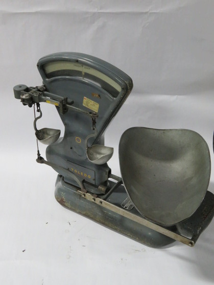 Toledo Model 3400 Vintage Store Counter Scale  USED