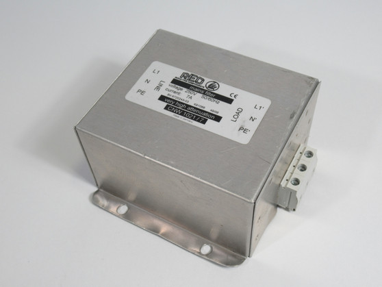 REO CNW-1021/7 Mains Filter 250V 50/60Hz 7A V. High Attenuation *CosDmg* USED