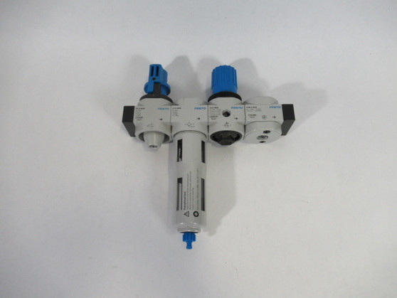 Festo 192551 LF-D-MINI Filter Assembly 16 bar 230 psi 1.6 MPa USED