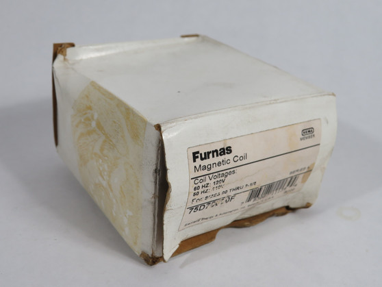 Furnas 75D73070F Series A Magnetic Coil 120/110V 50/60Hz MISSING SCREW NEW