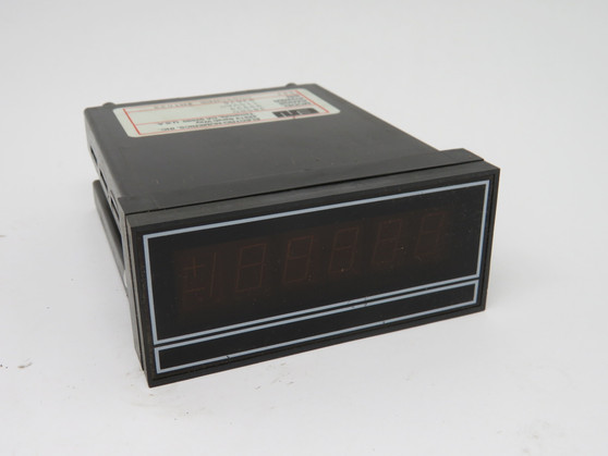 Electro Numerics 385RD Panel Meter Control 5 Digit 115VAC  USED