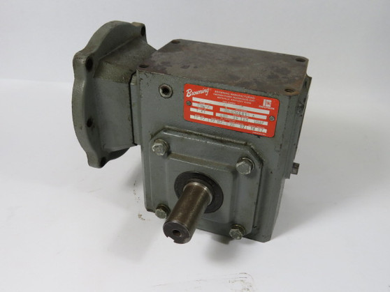 Browning 206056LR15-A Worm Speed Reducer 1.43HP 680LB/in Torque  USED