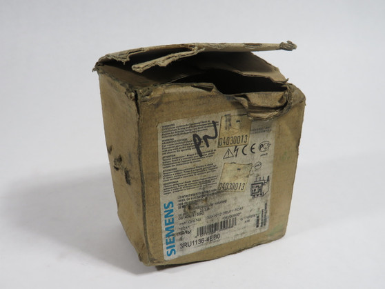 Siemens 3RU1136-4EB0 Overload Relay 22-32A BOX DAMAGE NEW
