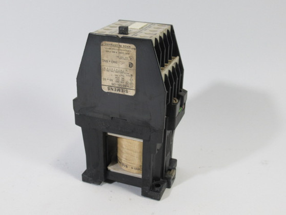 Siemens 3TH8355-0B Contactor 660V 16A 5 NO 5 NC Coil 24VDC USED