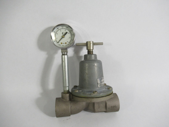 Graco 206-019 Back Pressure Valve w/Gauge 1" 180 psi 1.2mPa USED