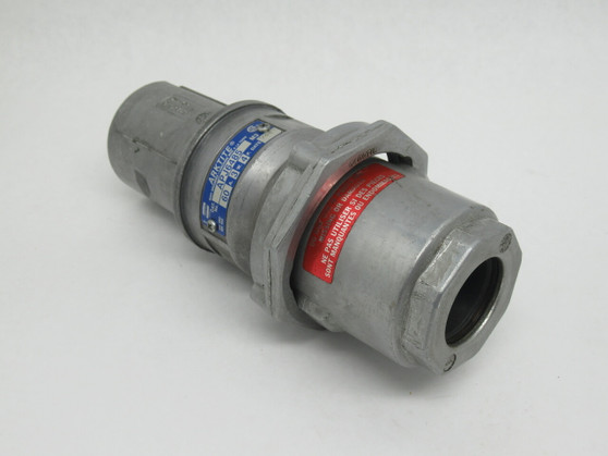 Crouse-Hinds APJ6485 Arktite Plug 60A 250VDC 600VAC 3W 4P NOP