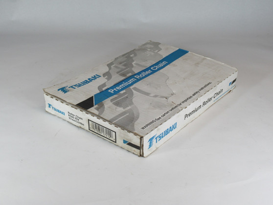 Tsubaki RS80-RIV 80RB Roller Chain 1" Pitch 10' Length NEW