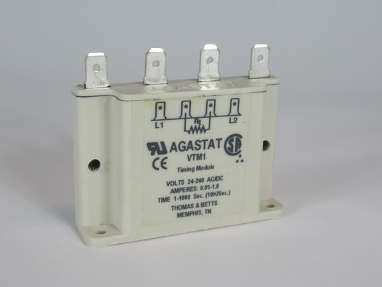 Thomas & Betts VTM-1 Agastat Timing Module On-Delay 24-240VAC/DC SHELF WEAR NOP
