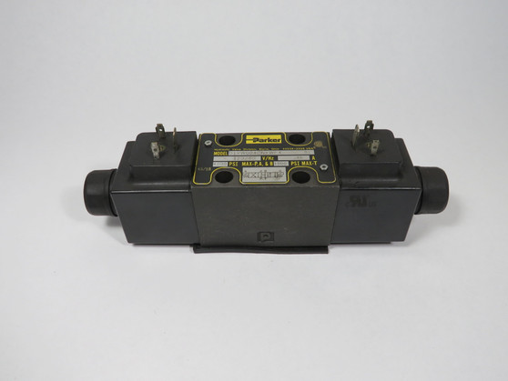 Parker D1VW004CNYWF4-91 Directional Control Valve 120V 60Hz .46A USED