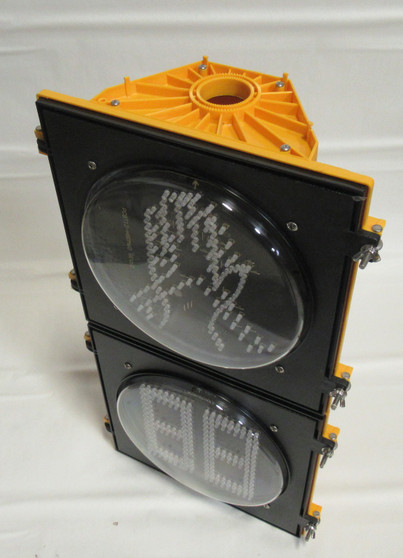 Econolite PCBT12-H80M60/PCBT12/2N188M 12" Poly Pedestrian Signal SHELF WEAR NOP