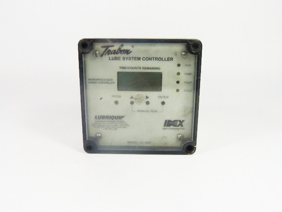 Trabon 163-400-052 LC-1000 Lube System Controller 115VAC ENCLOSURE DAMAGED USED