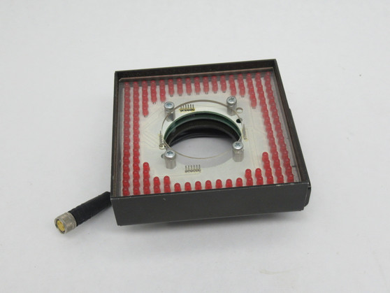 Banner LEDR140 Visible Red LED Ring Light for Pixel-Counting Sensor USED