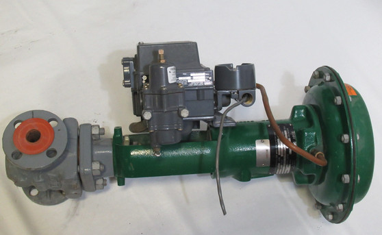 Fisher EZ 667 Size 30 Size 1 Flanged Steel Actuated Valve SHELF WEAR USED
