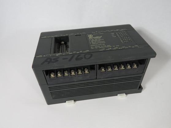 General Electric IC200UAL005-DK Micro Controller 24VDC MISSING TOP COVER USED
