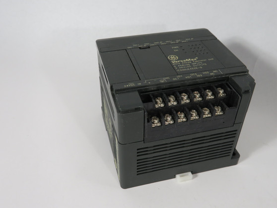 General Electric IC200UEX626-D Micro Analog Expansion Unit MISSING COVER USED