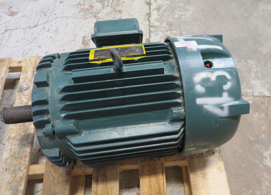 Baldor ECP84100T-5 Motor 15HP 1180rpm 575V 284T TEFC 3Ph 15.6A 60Hz WEAR NOP
