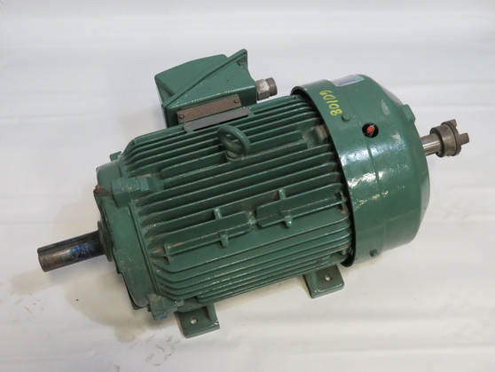 Siemens Motor 20HP 1755rpm 575V 256T TEFC 3Ph 21.2A 60Hz SHELF WEAR USED