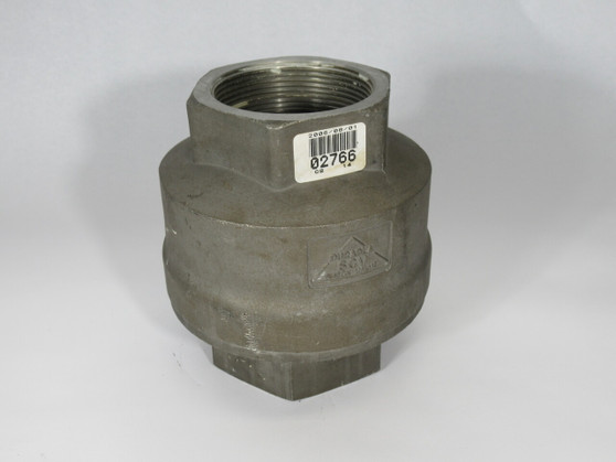 Durabla 8311 Inline Check Valve 3" NPT 750 CWP/500 WSP 510 psi @ 470F USED