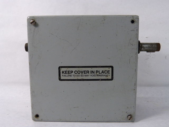 Emerson CT-4008-12-DRN Camco Rotary Switch 12-30VDC MISSING SCREWS USED