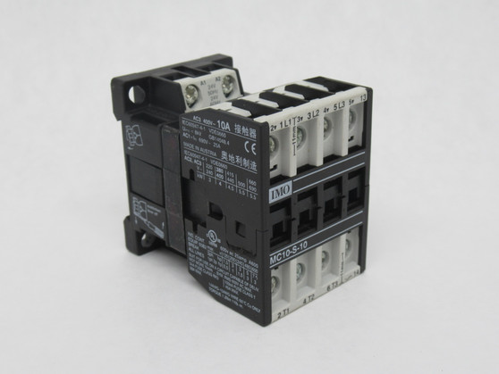 IMO MC10-S-10-24 Contactor 24V 50/60Hz 4kW 3 Phase 400V 1NO 3P SHELF WEAR NOP