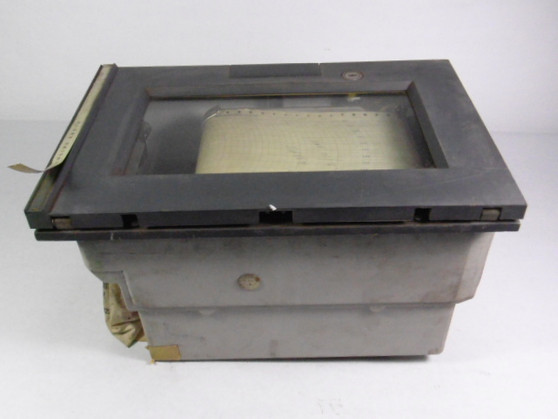 Esterline Angus 90M Two-Range AC Ammeter Chart Drive 120V 60Hz  USED