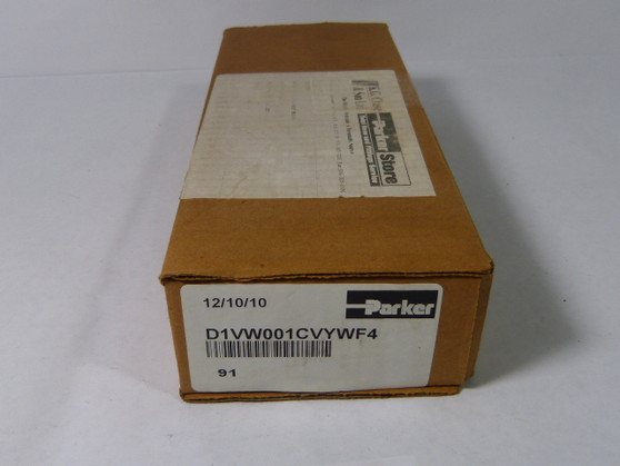 Parker D1VW001CVYWF4 Directional Control Valve NEW