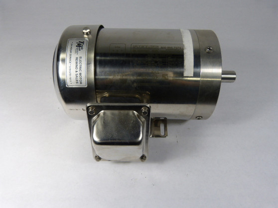 Sterling 1HP 1750RPM 575V 143TC TEFC 3Ph 1.2A 60Hz  NOP
