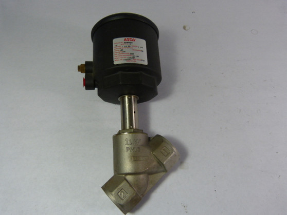 Asco 8290A060 Valve Inlet 2 Pipe Size 1 1/4" NPT  NOP