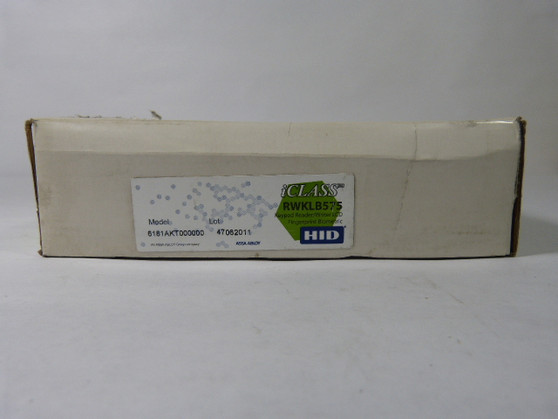 iClass 618AKT000000 RWKLB575 Smart Card LCD Reader/Keypad NEW