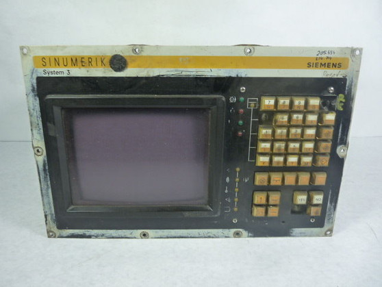 Siemens 548.025.9015.02 Sinumerik 3M Operator Panel System 24VDC 45W  USED