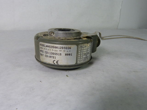 Dynapar HS350012D3226 Encoder 20mm 5-26V USED