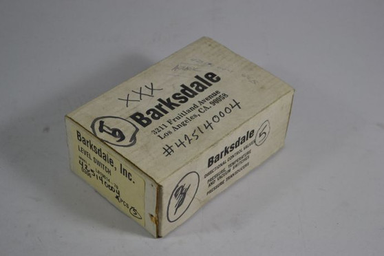 Barksdale L810014-70 Level Switch 100VA 120VAC SPST 6A 120VAC 6PK BOX DMG NEW